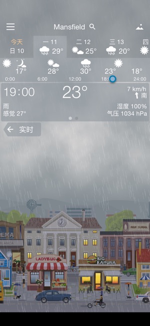 YoWindow实景天气