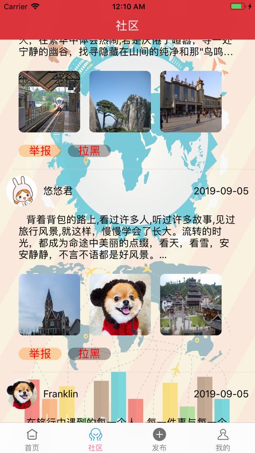 乐享旅行日记app 