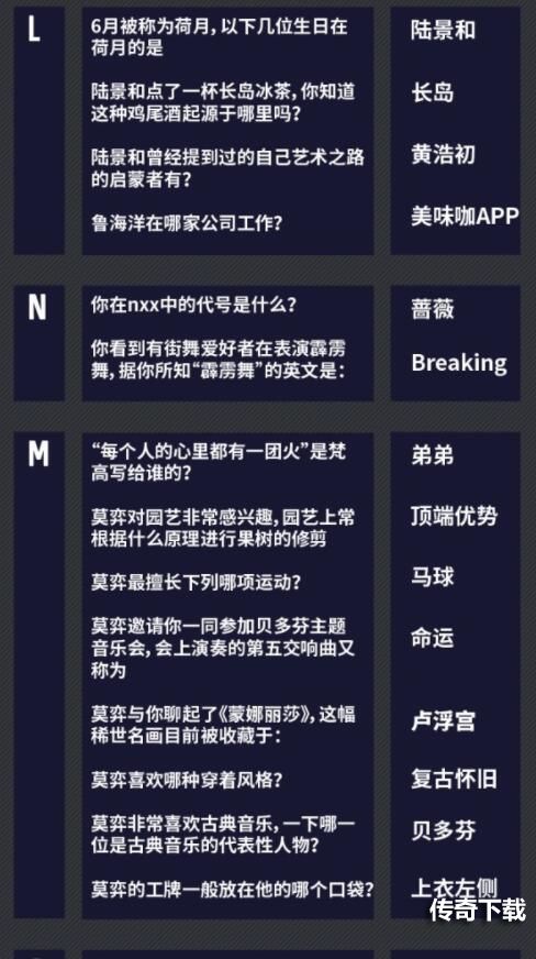 未定事件簿燃动潮流夜答案汇总 燃动潮流夜大富翁答案大全图片3