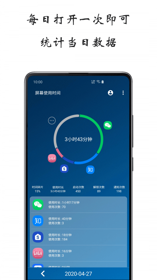 屏幕使用时间app