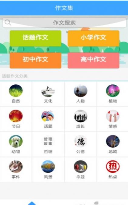 周记题材大全app