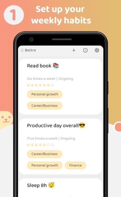bettre习惯养成app
