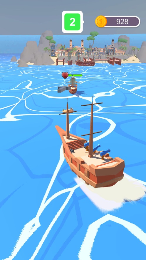 pirates war sea