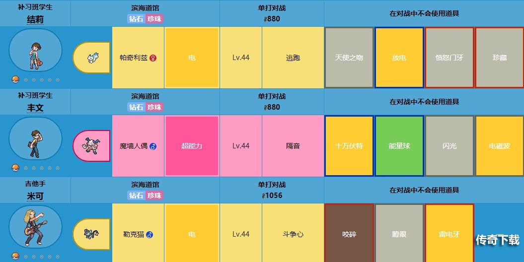 宝可梦珍珠钻石重制版滨海道馆打法