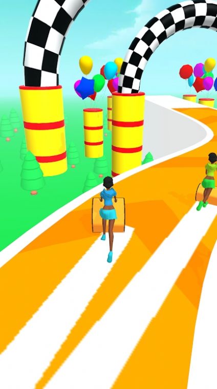 卷毯跑酷游戏最新版（yoga run） 0.1.0