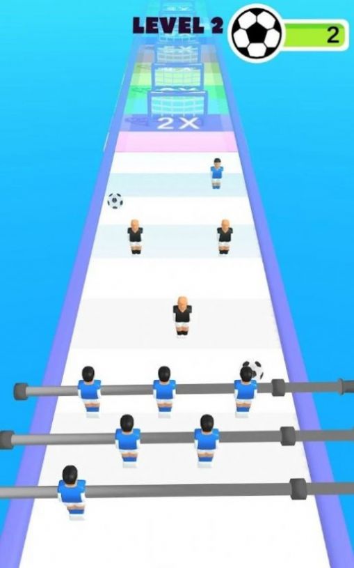 桌上足球障碍跑游戏中文版（table football run） 1.0.11