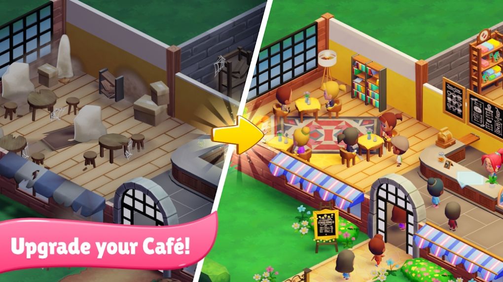 空闲咖啡世界游戏中文安卓版（idle cafe world） v0.1.0