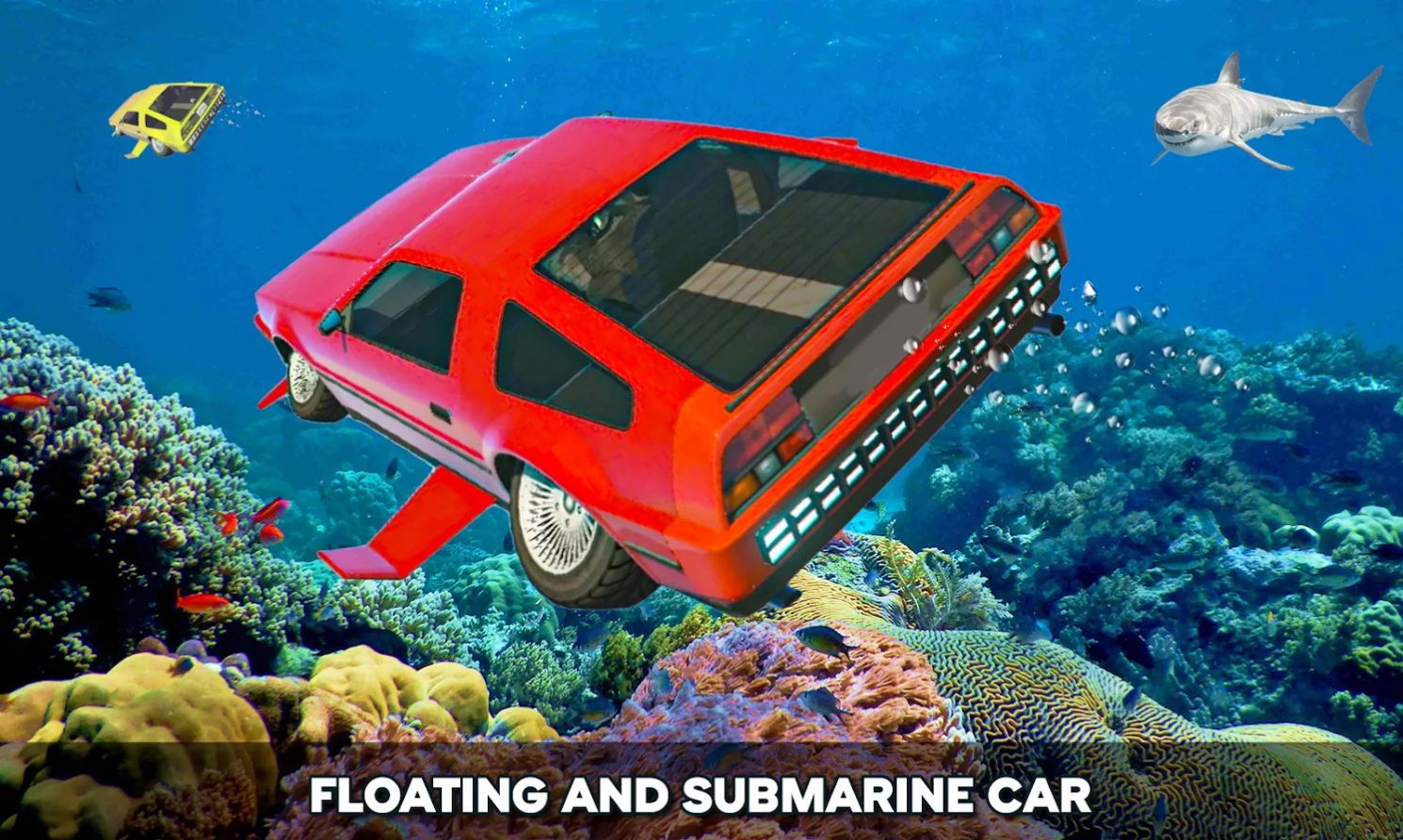 漂浮汽车模拟器游戏最新版（floating underwater car simulator） v2.2