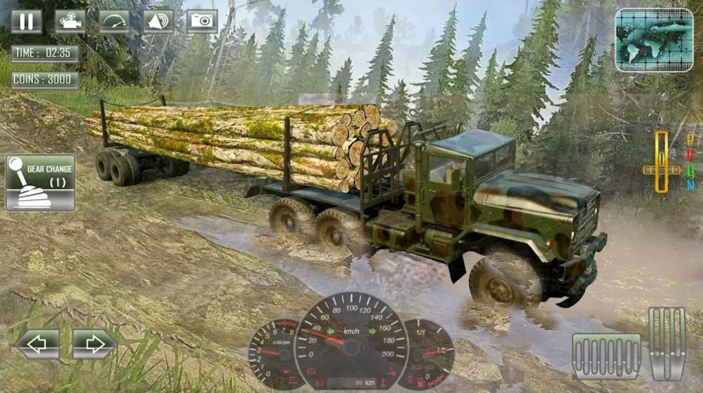 俄军卡车驾驶游戏安卓中文版（army russian truck driving） v0.1