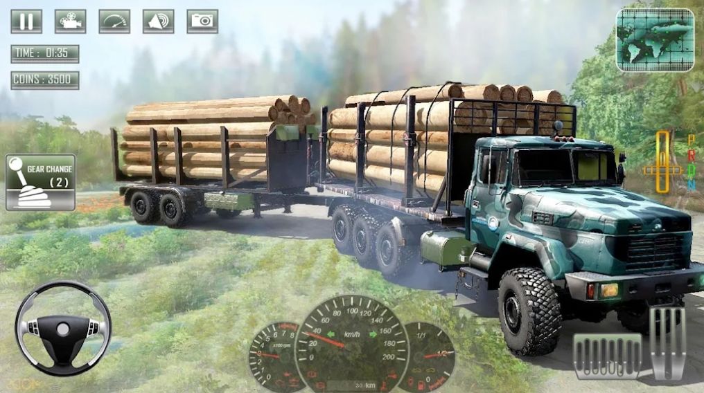 俄军卡车驾驶游戏安卓中文版（army russian truck driving） v0.1