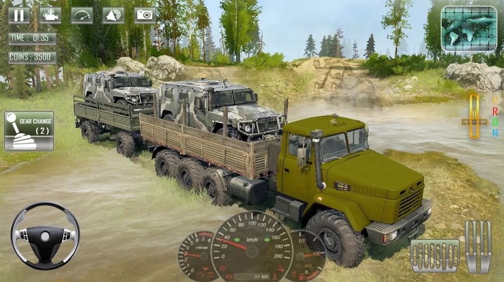 俄军卡车驾驶游戏安卓中文版（army russian truck driving） v0.1