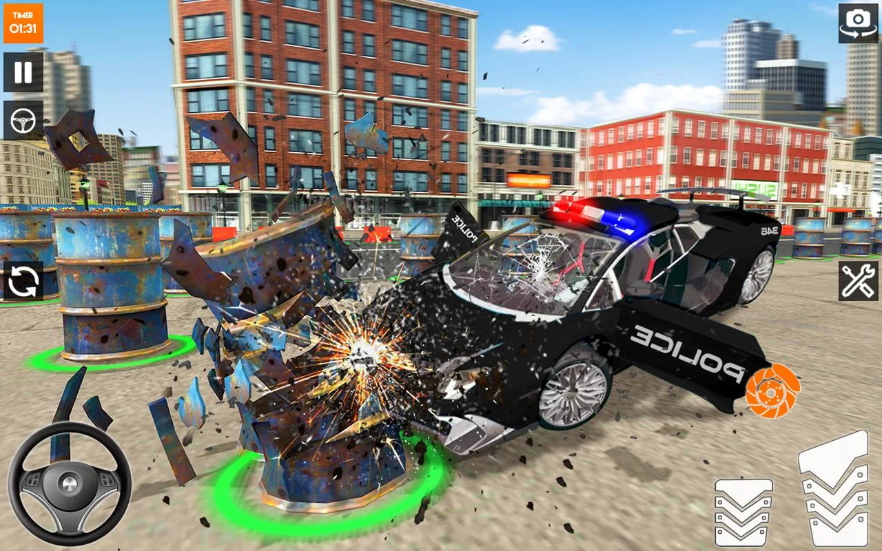 警车车祸模拟器游免费安卓版 v1.0.5