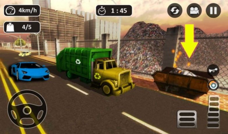 垃圾车行驶游戏手机版（garbage trash truck driving） v5.0