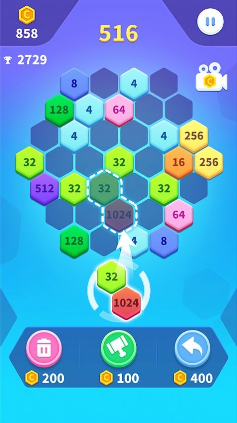 2048六边形方块游戏最新版 v1.5