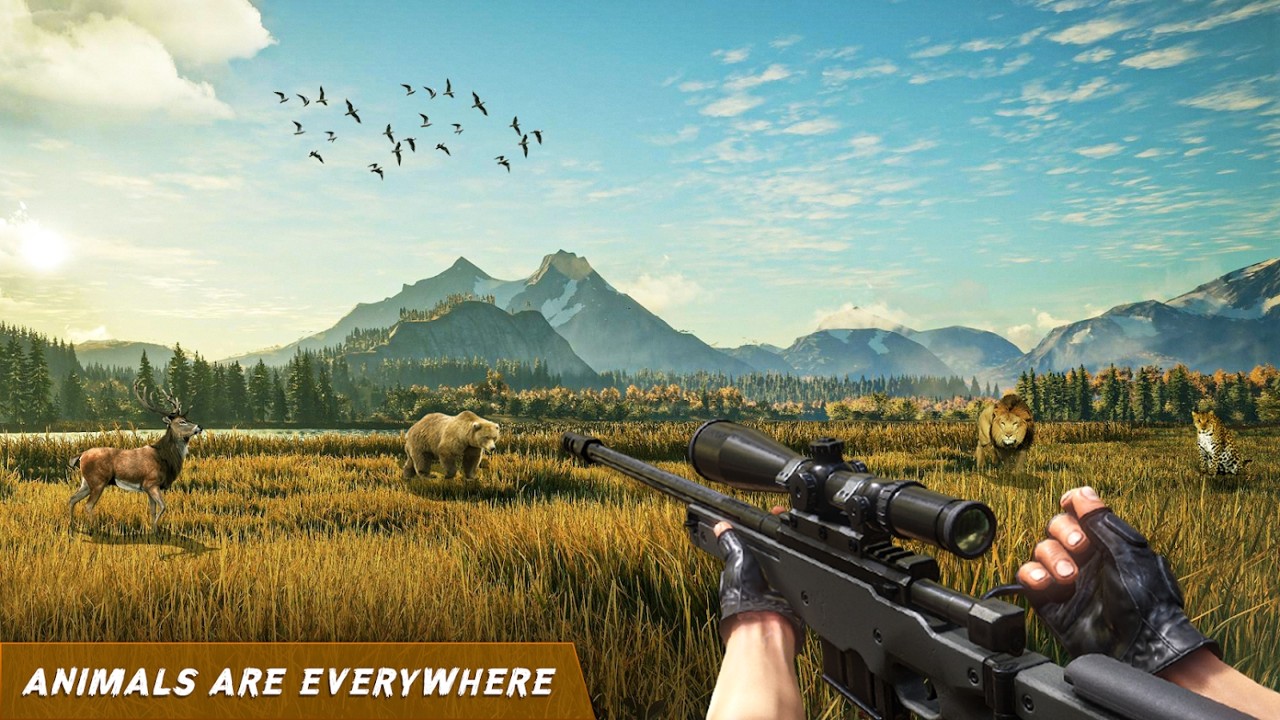 wild shooting hunting games