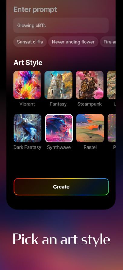 dream by wombo绘图app中文版 v1.3.1