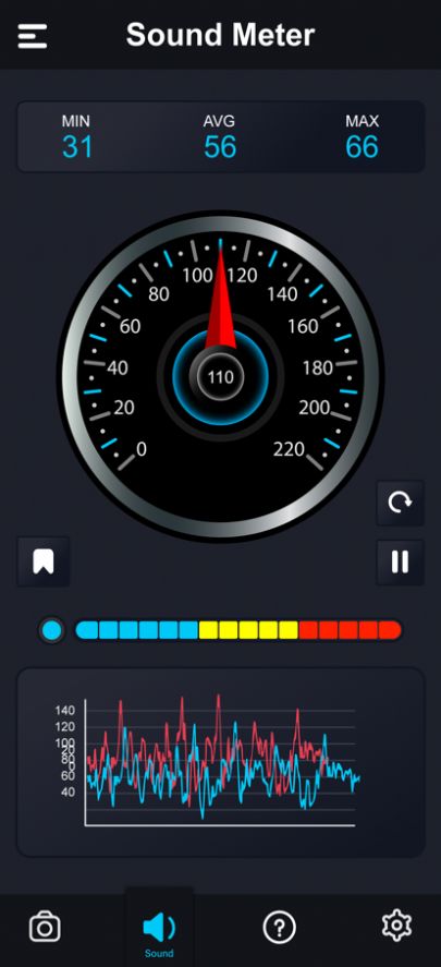 分贝声音噪声计app