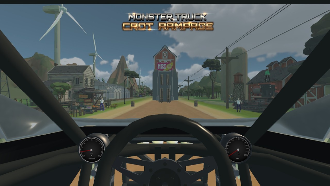 怪物卡车狂暴游戏安卓版（monster truck crot rampage） v1.03