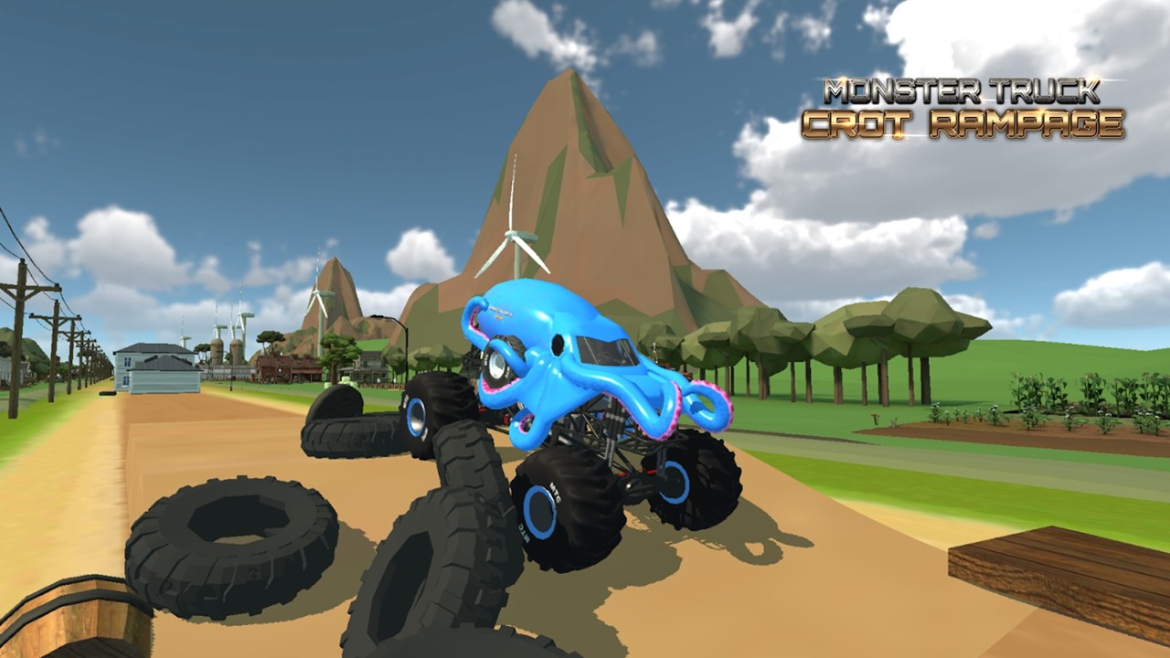 怪物卡车狂暴游戏安卓版（monster truck crot rampage） v1.03